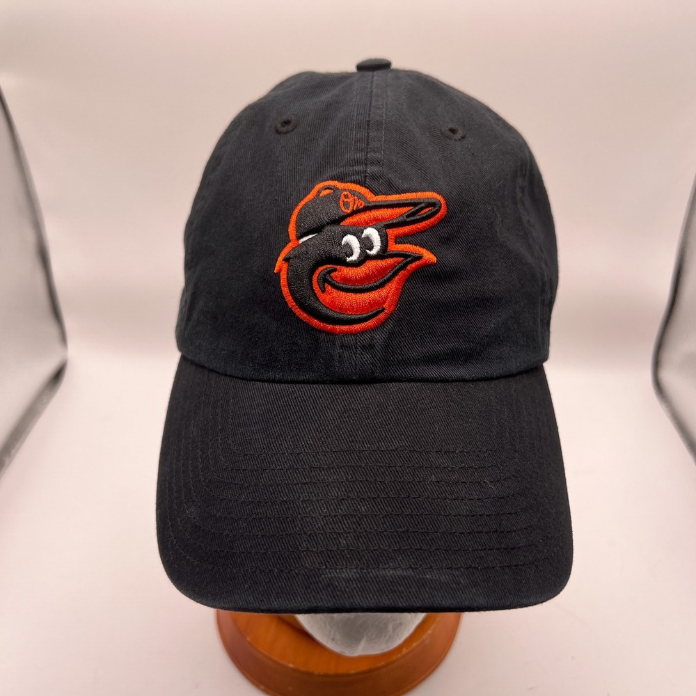 47 Brand Baltimore Orioles MLB Baseball Hat Black Adjustable Dad Cap OSFA